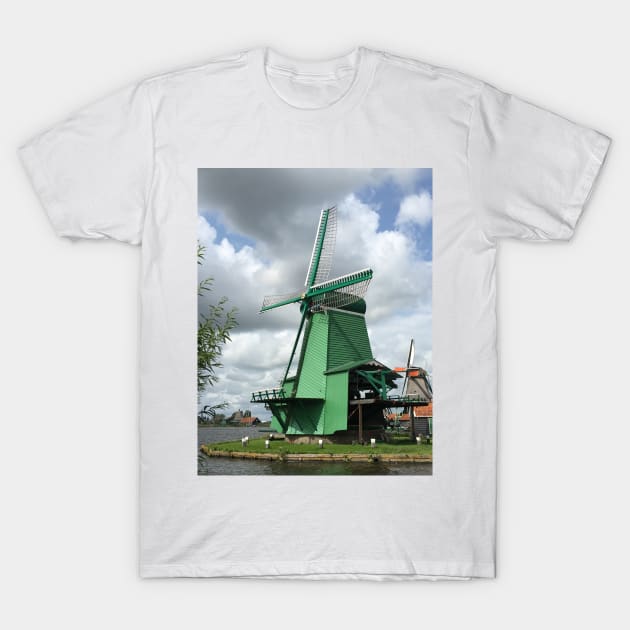 A Green Windmill T-Shirt by conventionalPics